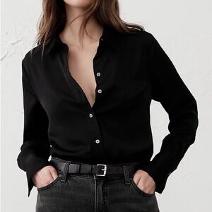 Banana Republic Silky Classic Shirt NWOT